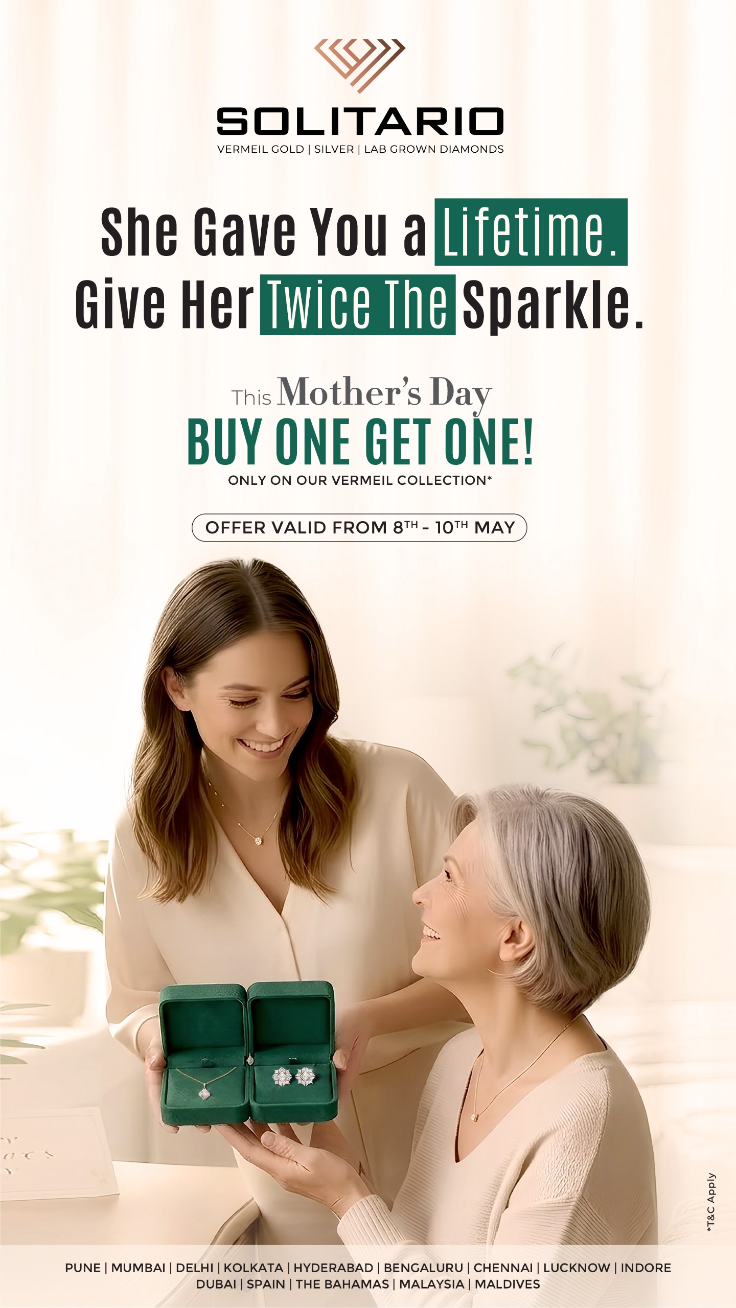Mothers Day Campaign 2026 Solitario