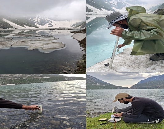 Geographical Field Expedition at Sheeshnag Glacial Lake